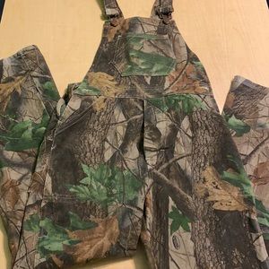 Camo overalls